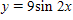 <strong>The graph below is one complete cycle of the graph of an equation containing a trigonometric function. Find an equation to match the graph. If you are using a graphing calculator, graph your equation to verify that it is correct. </strong> A) B) C) D) E)