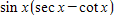 <strong>Find the identical expression for the following. </strong> A) B) C) D) E)
