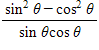 <strong>Find the identical expression for the following. </strong> A) B) C) D) E)