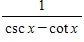 <strong>Find the identical expression for the following. </strong> A) B) C) D) E)