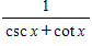 <strong>Find the identical expression for the following. </strong> A) B) C) D) E)
