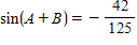 <strong>Let with A in QII and with B in QIII. Find . </strong> A) B) C) D) E)