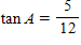 <strong>If with A in QIII find . </strong> A) B) C) D) E)