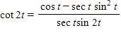 Use your graphing calculator to determine if the equation appears to be an identity by graphing the left expression and right expression together. 
