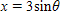 If   , write the expression    in terms of just x . ​