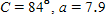 <strong>The problem that follows refers to triangle ABC . If and cm, find C and a Apply the rules regarding the use of significant digits after all computations are complete. </strong> A) cm B) cm C) cm D) cm E) cm