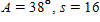 The circle in the figure below has a radius of r and center at C . The distance from A to B is x , the distance from A to D is y , and the length of arc BD is s . For the following problem, redraw the figure, label it with the values given, and then solve. If and find y . Apply the rules regarding the use of significant digits after all computations are complete. __________