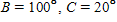 The problem that follows refers to triangle ABC . If and inches, find c . Apply the rules regarding the use of significant digits after all computations are complete. __________ inches