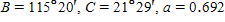 <strong>Solve the triangle. km, km, Apply the rules regarding the use of significant digits after all computations are complete. </strong> A) km B) km C) km D) km E) km
