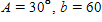 <strong>For the triangle described below, solve for B . Apply the rules regarding the use of significant digits to each angle and length after all computations are complete. ft, ft </strong> A) or B) C) or D) E)no solution
