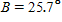 <strong>For the triangle described below, solve for B . Apply the rules regarding the use of significant digits after all computations are complete. ft, ft </strong> A) B) or C) D) or E)no solutions