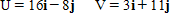 Find the angle θ  between the given vectors to the nearest tenth of a degree.   ​
