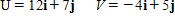 Find the angle θ  between the given vectors to the nearest tenth of a degree.   ​