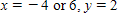 <strong>Find x and y (real numbers)so that the equation is true. </strong> A) B) C) D) E)