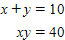 <strong>Read the method of solving the system of equations. Solving the first equation for y , we have . Substituting this value of y into the second equation, we have The equation is quadratic. We write it in standard form and apply the quadratic formula. Use the method shown above to solve the system of equations. </strong> A) B) C) D) E)