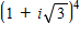<strong>Use DeMoivre's Theorem to find the following. Write your answer in standard form. </strong> A)64 B)-16 + 16 i C)-8111 i 1 D)-16 + 16 i 1 E)-8 - 8 i 