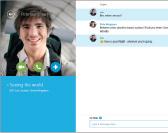 <strong> The program in the accompanying figure allows you to ____.</strong> A)search the Web B)blog C)instant message and video chat D)upload databases to share with other users