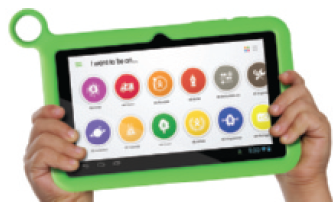 The goal of the W3C is to ensure that every child in the world has access to a rugged, low-power connected computer, similar to the XO Tablet shown in the accompanying figure. _________________________