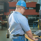 <strong> As shown in the accompanying figure, the computer is used extensively for access control at many organizations, such as ____ that allow individuals to enter the office building, punch in or out of work, or access the company network by providing the proper credentials or being authenticated via a fingerprint or hand scan.</strong> A) bar codes B) virtual reality glasses C) collaboration systems D) authentication systems