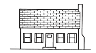 <strong>The accompanying figure shows a building ____. </strong> A) elevation B) plan C) section D) floor