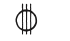 <strong> What is the electrical symbol shown in the accompanying figure?</strong> A) Range outlet B) Convenience outlet C) Wall switch D) Ceiling light fixture