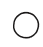 <strong> What is the electrical symbol shown in the accompanying figure?</strong> A) Range outlet B) Convenience outlet C) Wall switch D) Ceiling light fixture