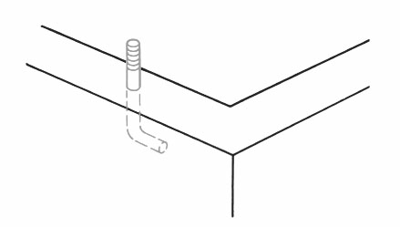 <strong> The accompanying figure shows ____.</strong> A) an anchor bolt B) base molds C) grout D) insulation