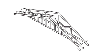 <strong> The accompanying figure shows a ____.</strong> A) dormer without overhang B) dormer with overhang C) gable-end truss without overhang D) gable-end truss with overhang