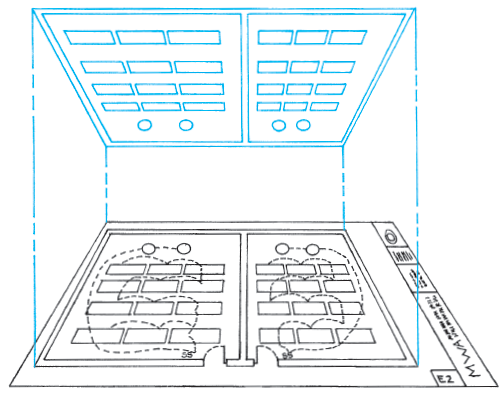<strong> What plan does the accompanying diagram indicate?</strong> A) Riser diagram B) Reflected ceiling plan C) Circuit of a device D) Low voltage circuit