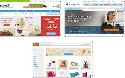 <strong> The website in the top-right corner of the accompanying figure participates in _______ e-commerce.</strong> A) B2C B) C2C C) B2B D) C2B