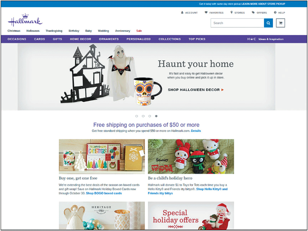 <strong> The website shown in the above figure shows an example of a(n)______.</strong> A)carousel B)slide show C)card layout D)tabbed window