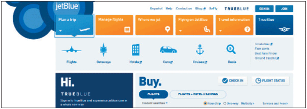 <strong> The menu shown in the figure is an example of a(n)______ menu.</strong> A)pop-out B)drop-down C)contextual D)off-canvas