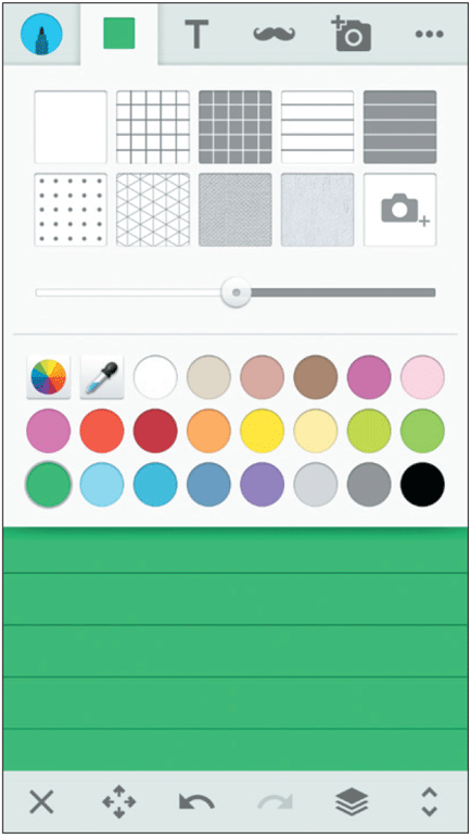 <strong> What type of software is shown in the figure above?</strong> A)photo sharing B)image-editing C)illustration D)digital photography