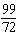 Reduce the fraction below to its lowest terms.