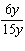 Reduce the fraction to lowest terms.