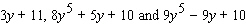 Add the polynomials.