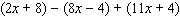 Perform the indicated operations.