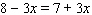 Solve the equation.