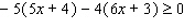 Solve the inequality and express the solution set using interval notation.