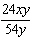 Simplify the rational expression.