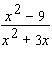 Simplify the rational expression.