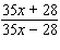 Simplify the rational expression.