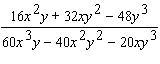 Simplify the rational expression.