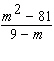 Simplify the rational expression.