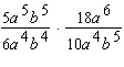 Perform the indicated operation involving rational expressions. Express final answer in simplest form.